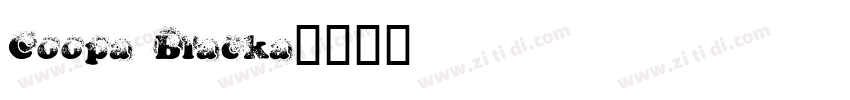 Coopa Blacka字体转换